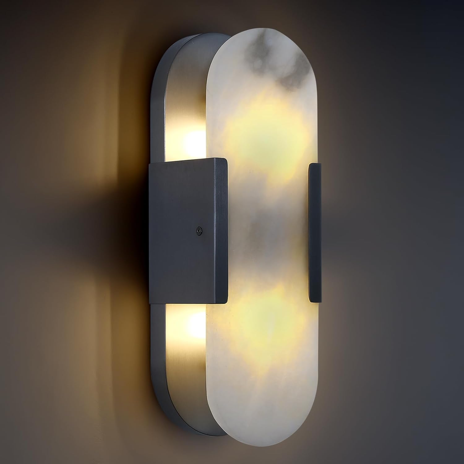 Trinidad Alabaster Wall Sconces 14" 20"-Amarnest