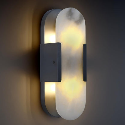 Trinidad Alabaster Wall Sconces 14" 20"-Amarnest