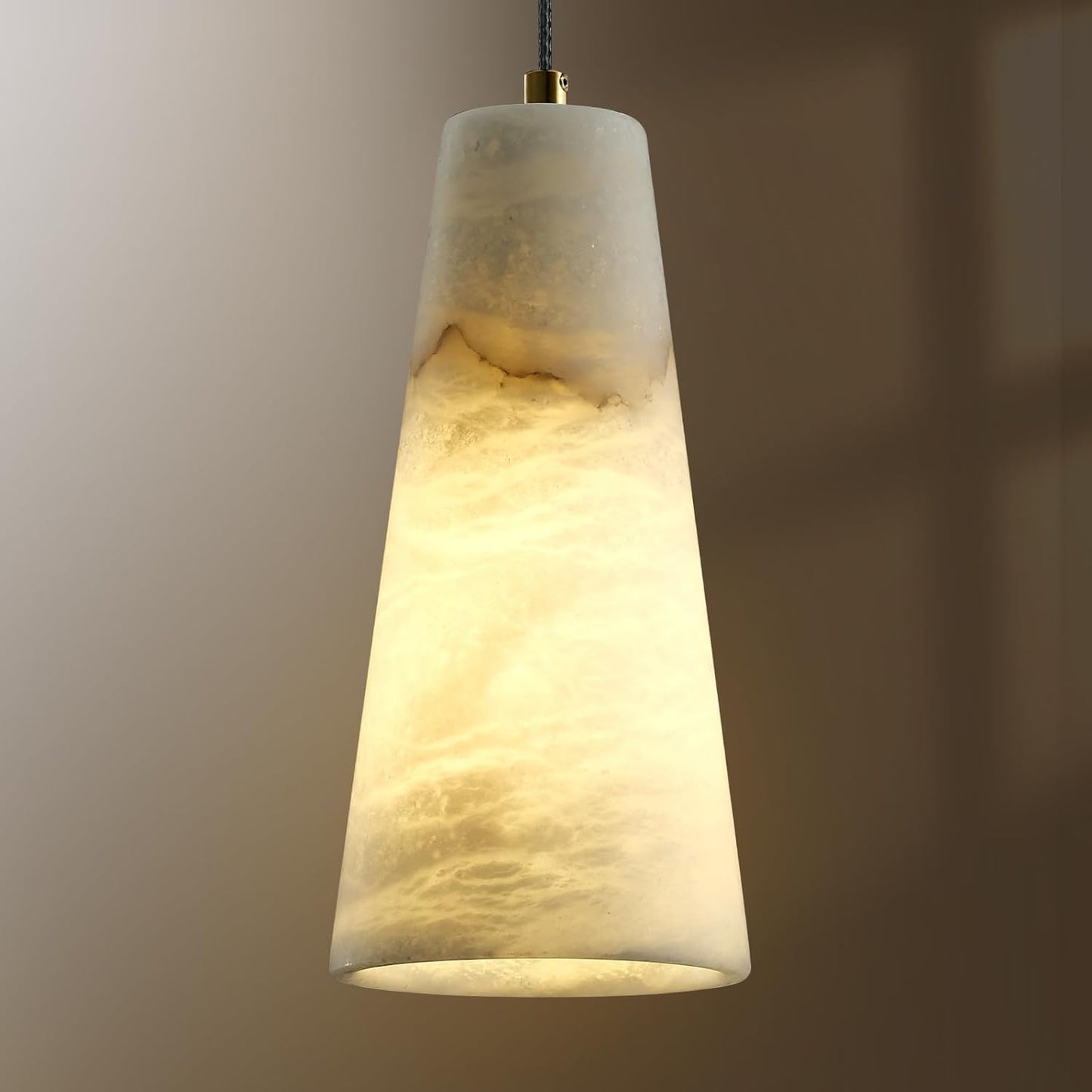 Alabaster Modern Pendant Lights Kitchen Island-Amarnest