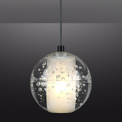 Modern Bubble Crystal Pendant Lights-Amarnest