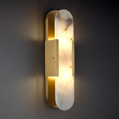Trinidad Alabaster Wall Sconces 14" 20"-Amarnest