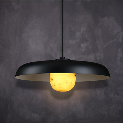 Alabaster Industrial Pendant Lights Kitchen Island-Amarnest