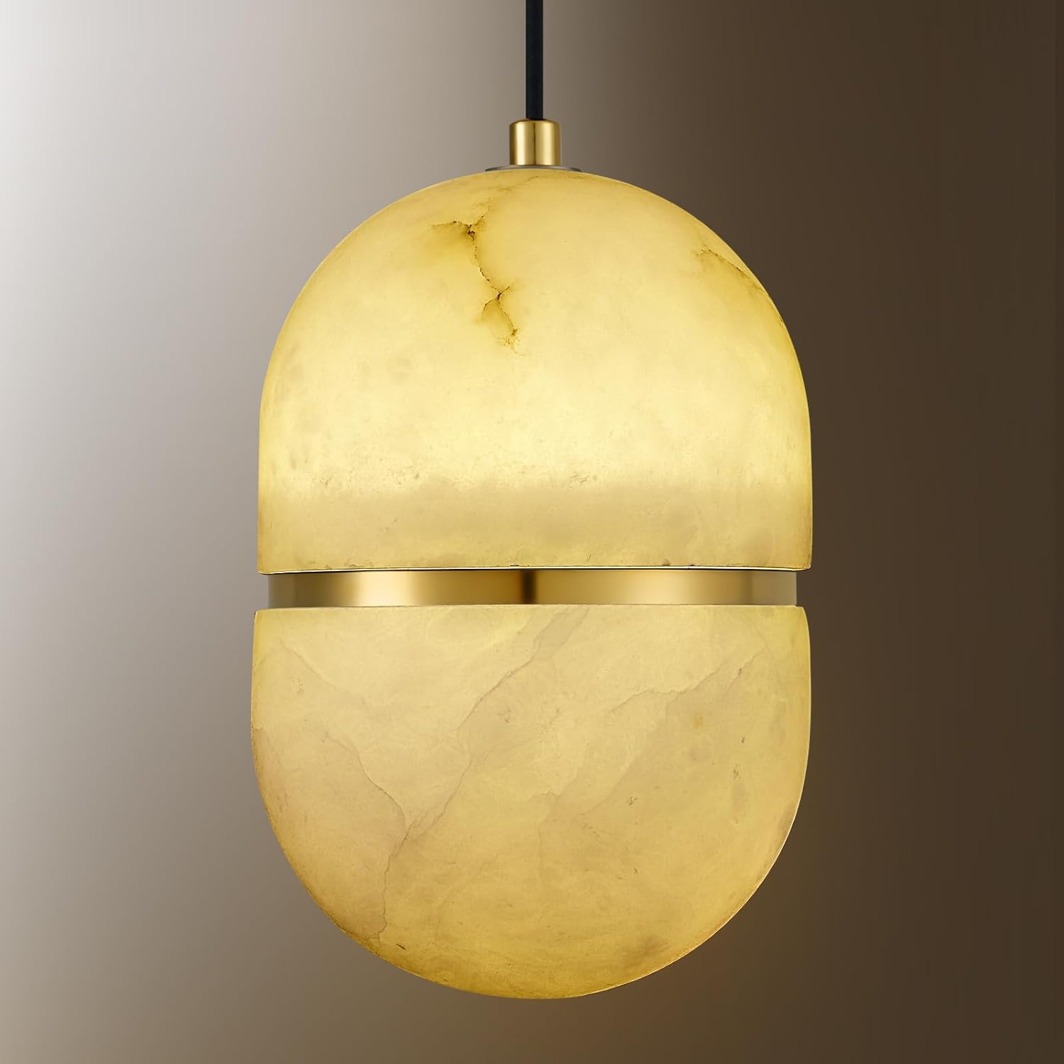 Alabaster Pendant Lights Kitchen Island-Amarnest