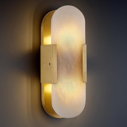 Trinidad Alabaster Wall Sconces 14" 20"-Amarnest