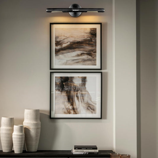 Hard-wired Knurled Picture Light-Amarnest