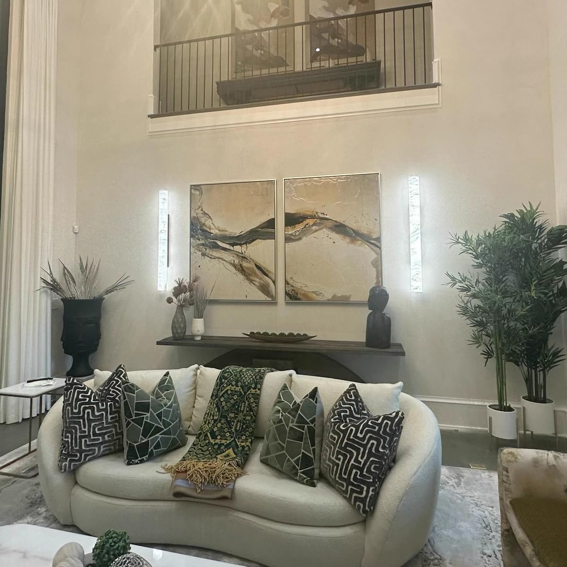 Spanish Natural Marble Sconces-Amarnest