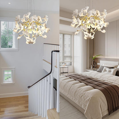 Ginkgo Round Chandelier 23.6''-Amarnest