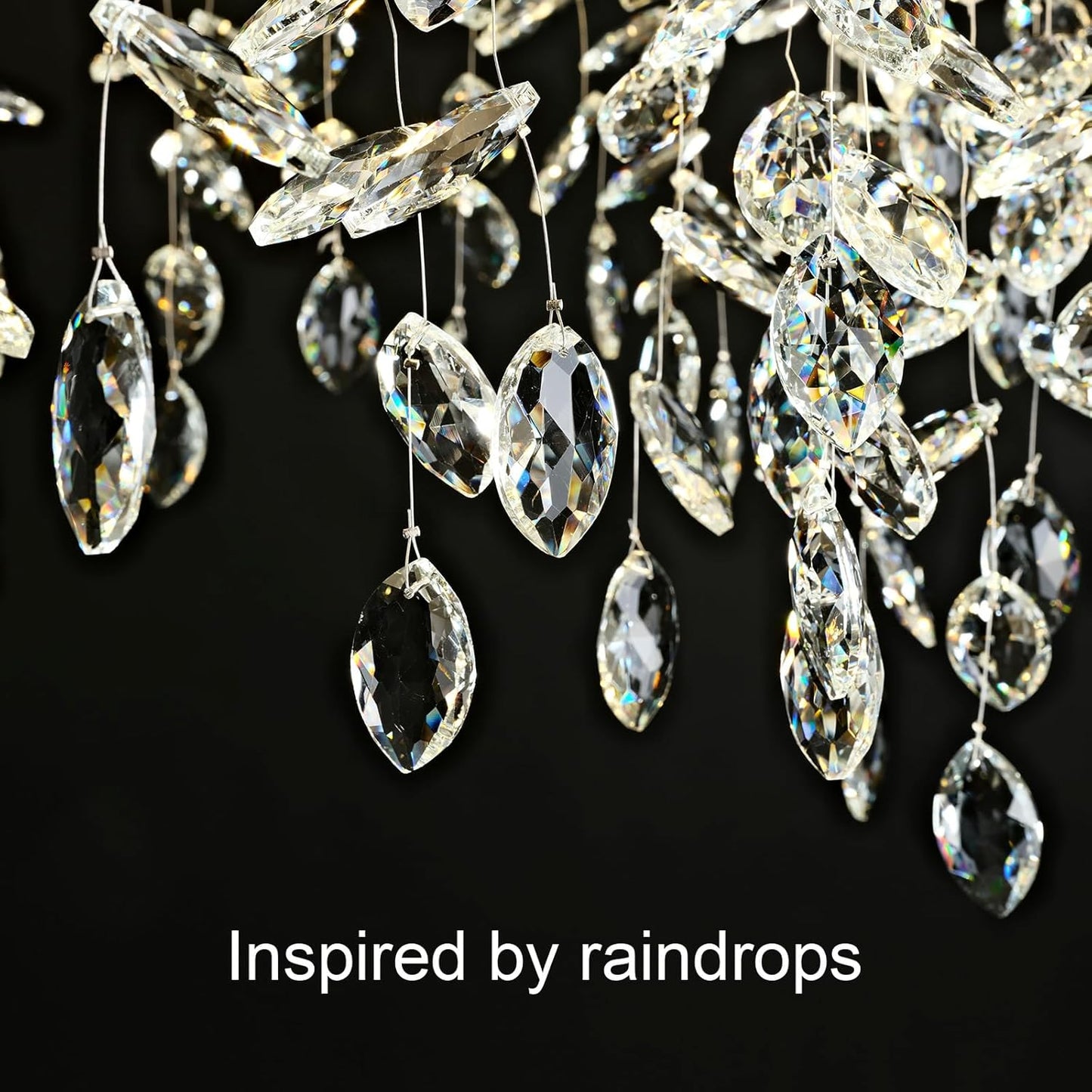 Solara Rectangular Tree Branch Chandelier 47" Tree Branch-Amarnest