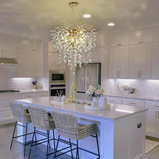 Solara Round Tree Branch Chandelier 24" 32" 40" Tree Branch-Amarnest