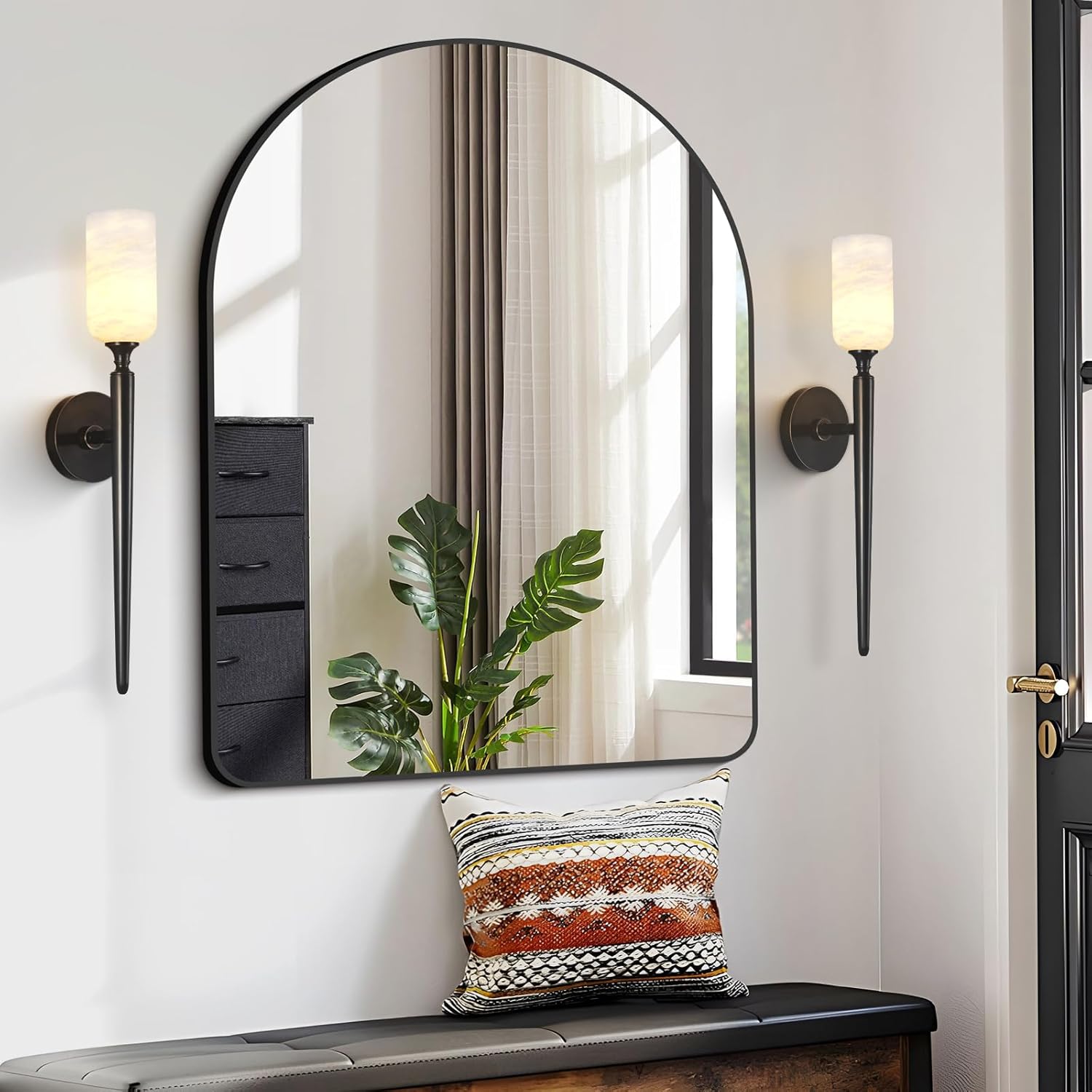 Monty Alabaster Wall Sconces-Amarnest