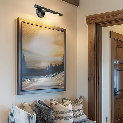 Hard-wired Knurled Picture Light-Amarnest