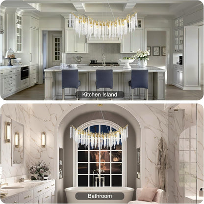 Gold Tree Branches Chandelier-Amarnest