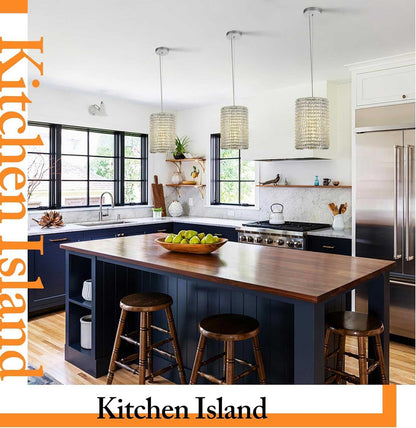 Smoke Grey Crystal Pendant Lights-Amarnest