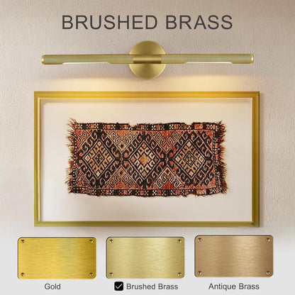 Hard-wired Knurled Picture Light-Amarnest