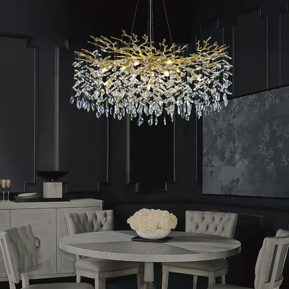 Solara Rectangular Tree Branch Chandelier 21" 30" 40" Tree Branch-Amarnest