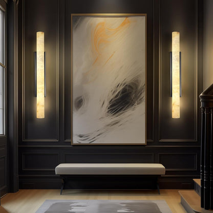 Spanish Natural Marble Sconces-Amarnest