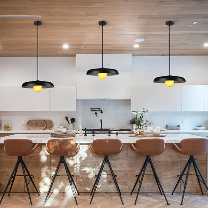 Alabaster Industrial Pendant Lights Kitchen Island-Amarnest