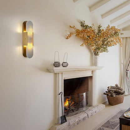 Trinidad Alabaster Wall Sconces 14" 20"-Amarnest