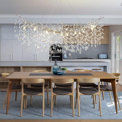 Solara Rectangular Tree Branch Chandelier 55" 72" Tree Branch-Amarnest