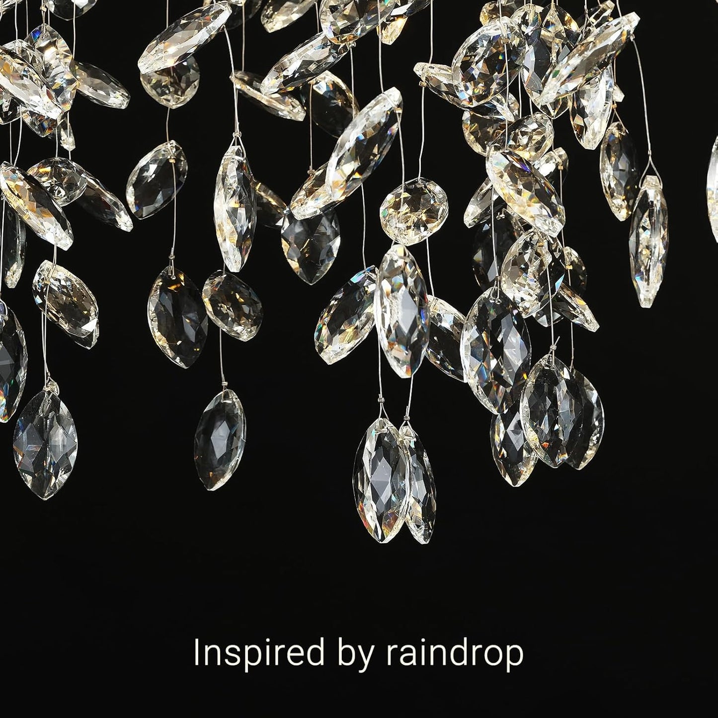 Solara Rectangular Tree Branch Chandelier 47" Tree Branch-Amarnest