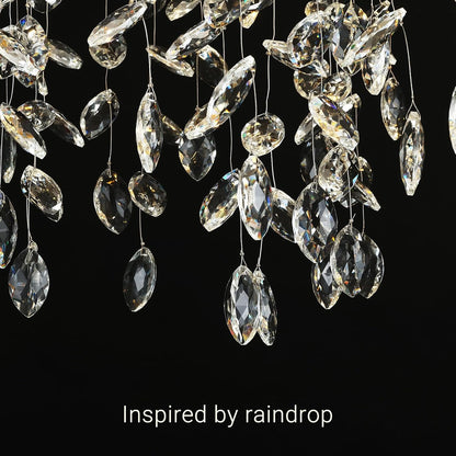 Solara Rectangular Tree Branch Chandelier 47" Tree Branch-Amarnest