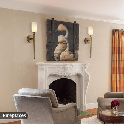 Monty Alabaster Wall Sconces-Amarnest