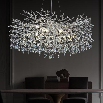 Solara Rectangular Tree Branch Chandelier 21" 30" 40" Tree Branch-Amarnest