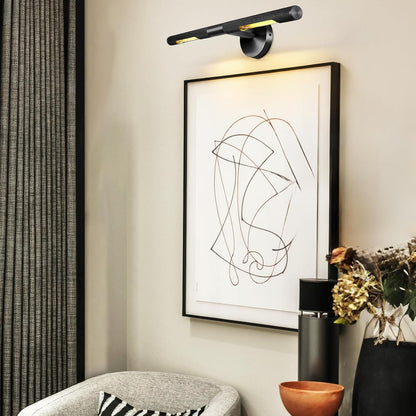 Hard-wired Knurled Picture Light-Amarnest