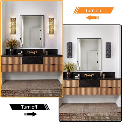 Smoke Grey Crystal Beaded Wall Sconce Light-Amarnest