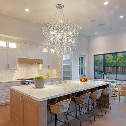 Solara Round Tree Branch Chandelier 24" 32" 40" Tree Branch-Amarnest