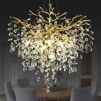 Solara Round Tree Branch Chandelier 24" 32" 40" Tree Branch-Amarnest