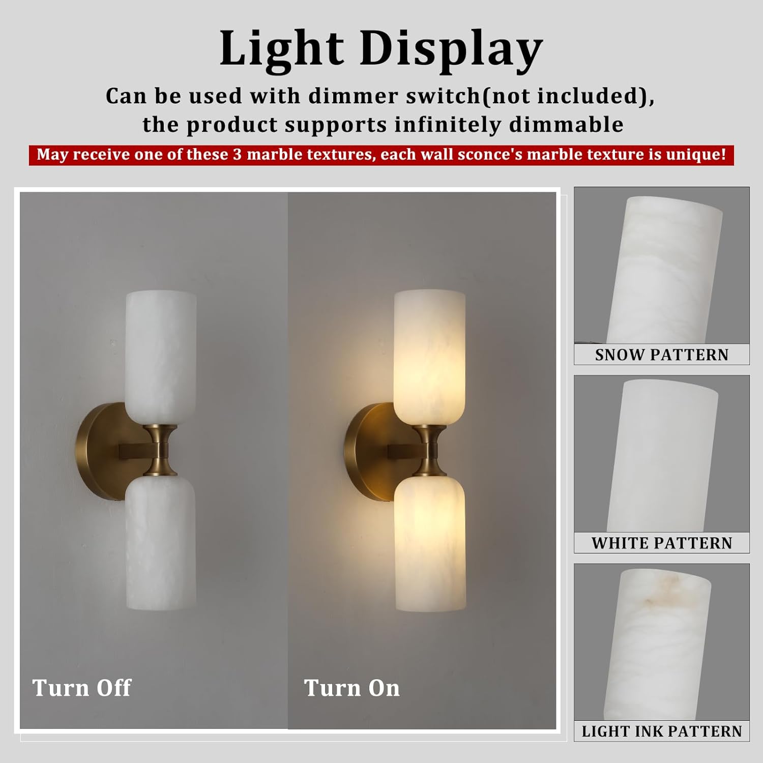 Monty Alabaster Linear Wall Sconce-Amarnest