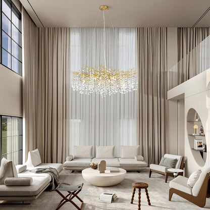 Solara Round Tree Branch Chandelier 30" 40" 55" Tree Branch-Amarnest