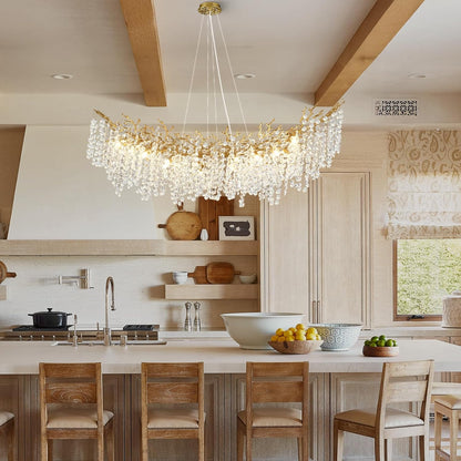 Solara Round Tree Branch Chandelier 30" 40" 55" Tree Branch-Amarnest