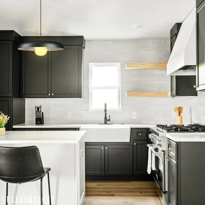 Alabaster Industrial Pendant Lights Kitchen Island-Amarnest